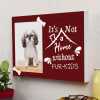 Gift Pet Love Personalized Canvas Frame