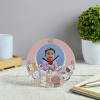 Pet Lover Kid Personalized Wooden Table Clock Online