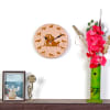 Gift Pet Lover Personalized Wooden Wall Clock