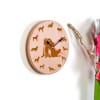 Buy Pet Lover Personalized Wooden Wall Clock