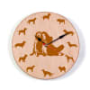 Pet Lover Personalized Wooden Wall Clock Online
