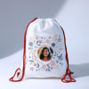 Gift Picture Bloom - Drawstring Bag - Personalized