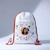 Shop Picture Bloom - Drawstring Bag - Personalized