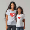 Piece Of My Heart Mom And Me T-shirt Combo Online