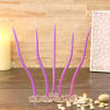 Pillar Candles Set of 5 with Glass Holder Online