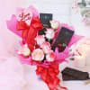 Gift Pink And Brown Love In A Vase