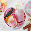 Gift Pink And Drink All The Way - Candle Hamper