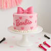 Gift Pink Bow Barbie Cake (1kg)