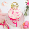 Buy Pink Chocolate Pinata Ball Cake for Birthday (1 Kg)