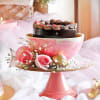 Gift Pink Chocolate Pinata Ball Cake for Birthday (1 Kg)