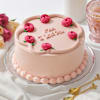 Shop Pink Cream Delight Mother's Day Cake