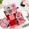 Pink Delight Personalized Love Hamper Online