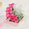 Buy Pink Fiesta Of Roses in a Box