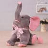 Pink & Grey Soft Baby Elephant for Kids Online