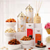 Pink Hamper with Assorted chocolate Online
