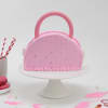 Gift Pink Handbag Cake  (2 Kg)