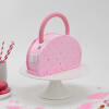 Pink Handbag Cake  (3 Kg) Online