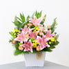 Pink lilies and mixed flowers Online