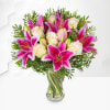 Pink Lily & White Rose Online