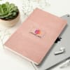 Pink Minimalistic Flexible Diary Online