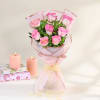 Buy Pink Paradise Roses Bouquet