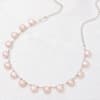 Buy Pink Pearl Grace Necklace Set