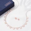 Pink Pearl Grace Necklace With Personalized Jewellery Box Online