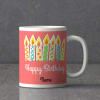 Shop Pink Polka Dots Personalized Birthday Mug Coasters combo
