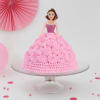 Buy Pink Rose Dress Barbie Cake (2.5 Kg)