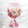 Buy Pink Roses And Cake Emirati Women's Day Gift Combo