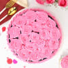 Buy Pink Roses Chocolate Cake (1 Kg)