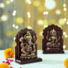 Gift Pink Shade Laxmi Ganesha Idols