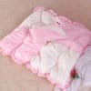 Gift Pink Soft Bed & Cushion Set for Babies