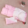 Pink Soft Bed & Cushion Set for Babies Online
