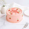 Pink Strawberry Bliss Birthday Cake (1 Kg) Online