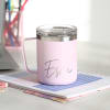 Pink Travel Mug - Stainless Steel - Personalized Online