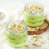 Pistachio Milk Jar Cake Set Of 2 (190 gm) Online