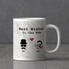 Gift Pixelated Pair Personalized Wedding Mug