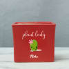 Gift Plant Lady Personalized Planter