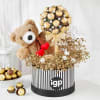 Playful Golden Delight Arrangement Online