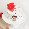 Shop Playful Love Semi-Fondant Cake (1 Kg)