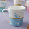 Gift Pleasing Marble Design Mugs (Set of 6)