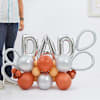 Pop Of Love Father's Day Balloons Arrangement Online