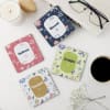 Gift Positive Vibes Coasters - Set Of 4