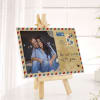 Gift Postcard Love Personalized Canvas Frame