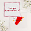 Gift Potli Full Of Dry Fruits Anniversary Hamper