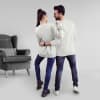 Buy Power Couple - Personalized Sweatshirt - Set Of 2 - Offwhite