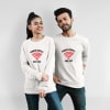 Power Couple - Personalized Sweatshirt - Set Of 2 - Offwhite Online