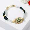 Buy Precious Jade And Pearls Bhaiya Bhabhi Rakhi