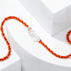 Buy Precious Trishul And Om Silver Rakhi